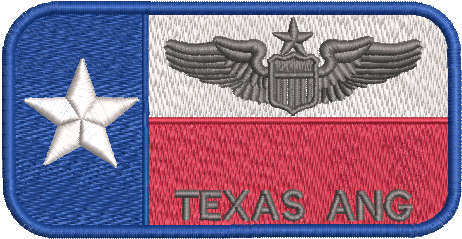 147th Attack Squadron Friday Nametags (TEXAS ANG) - Reaper Patches