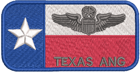 147th Attack Squadron Friday Nametags (TEXAS ANG) - Reaper Patches