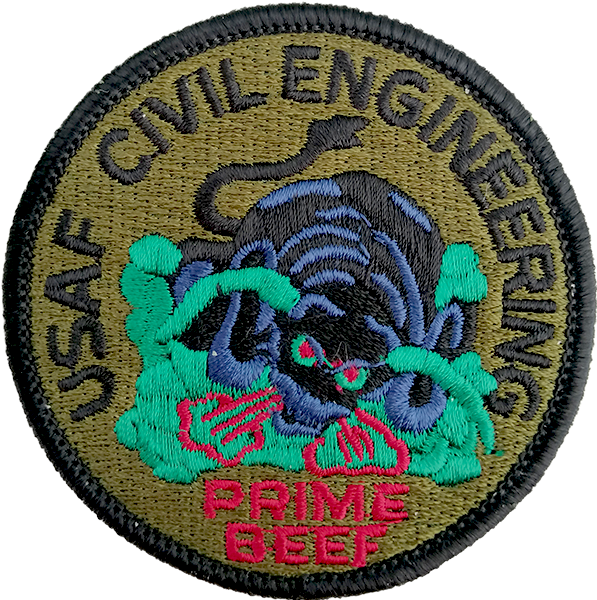 USAF Civil Engineering Prime Beef - BDU - Historical Patch