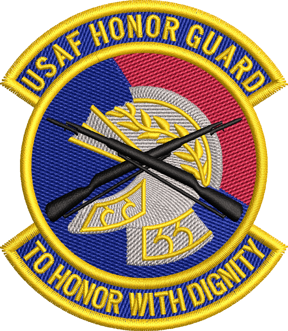 USAF Honor Guard - Color