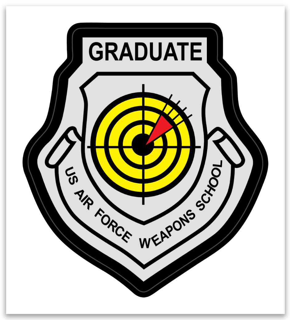 USAF Weapons School Graduate - Zap - Reaper Patches