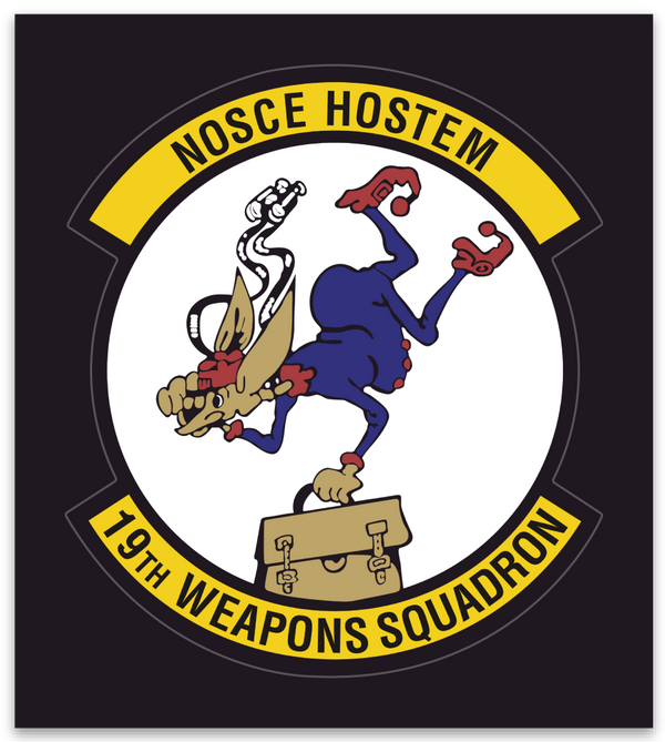 19th Weapons Squadron - Zap - Reaper Patches