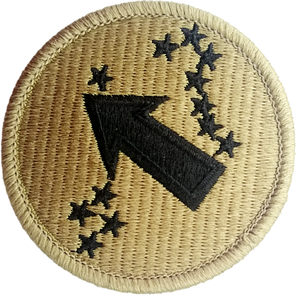 Western Command OCP Patch with Fastener