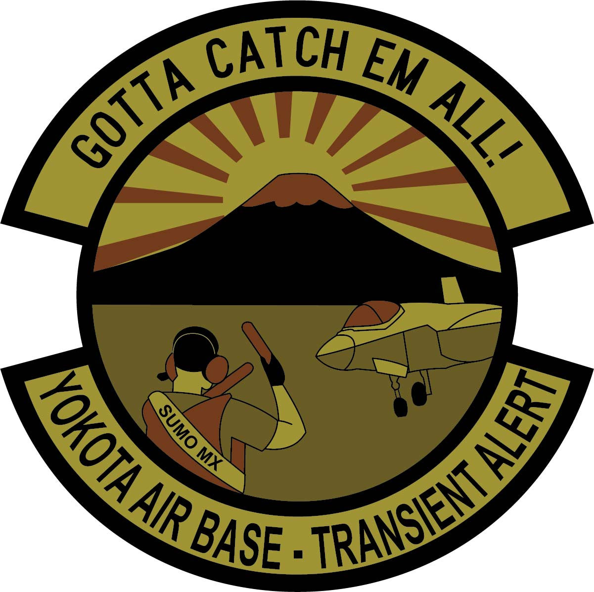 Yokota Air Base - Transient Alert - 'Gotta catch em all!' - ZAP