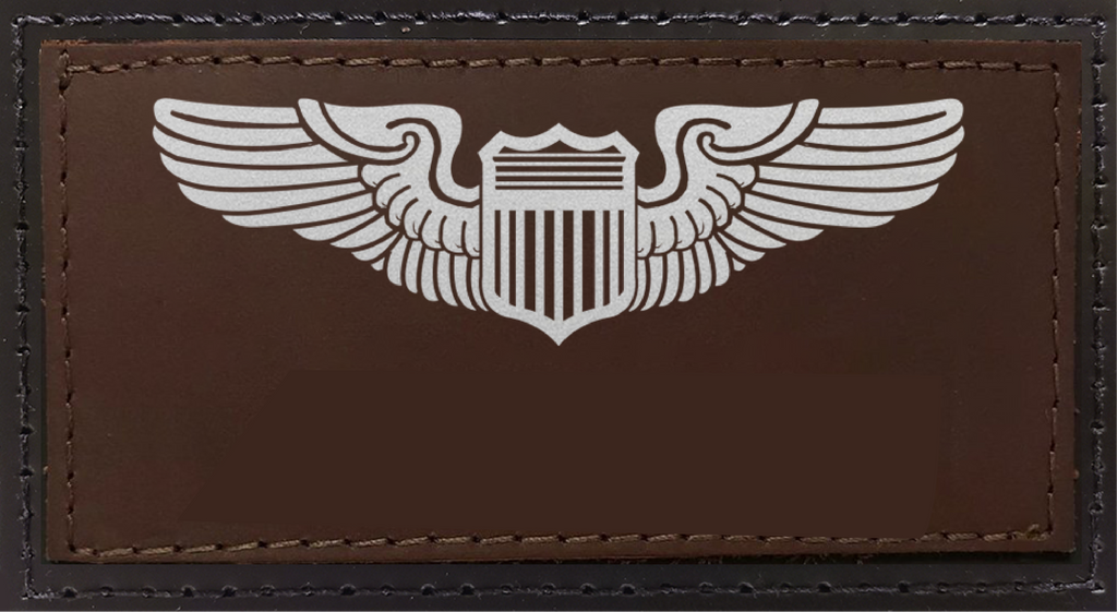 A2 Leather Jacket Name Tag Large