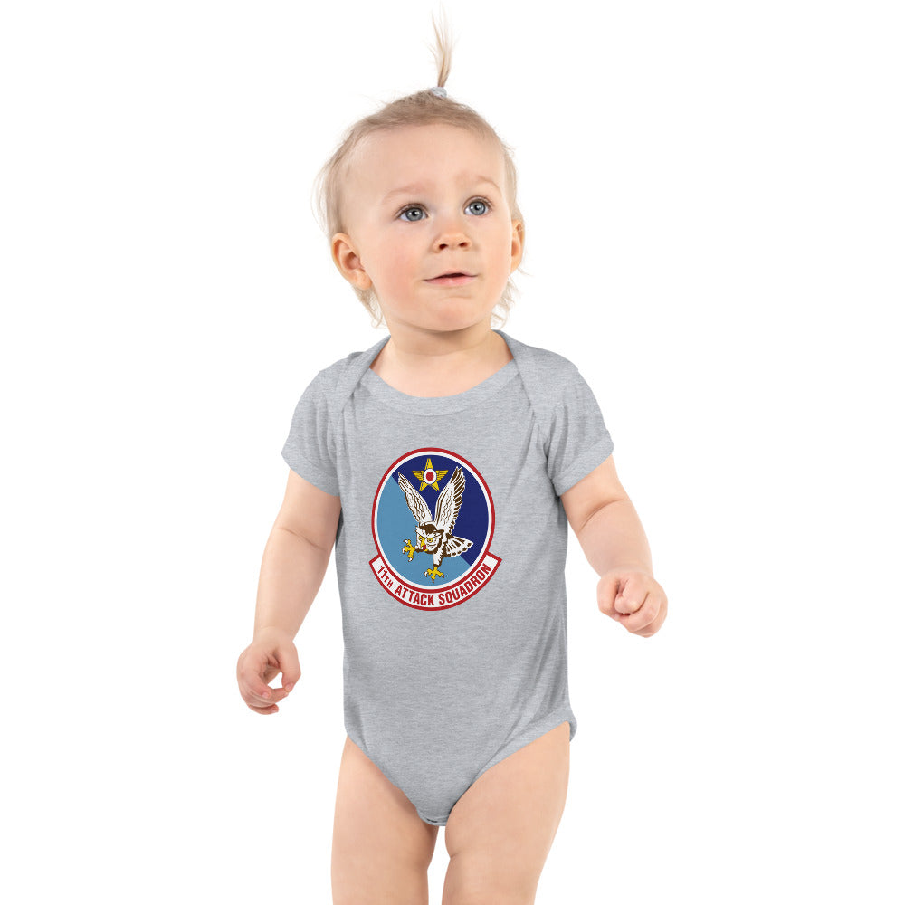 11th Attack Squadron Infant Bodysuit