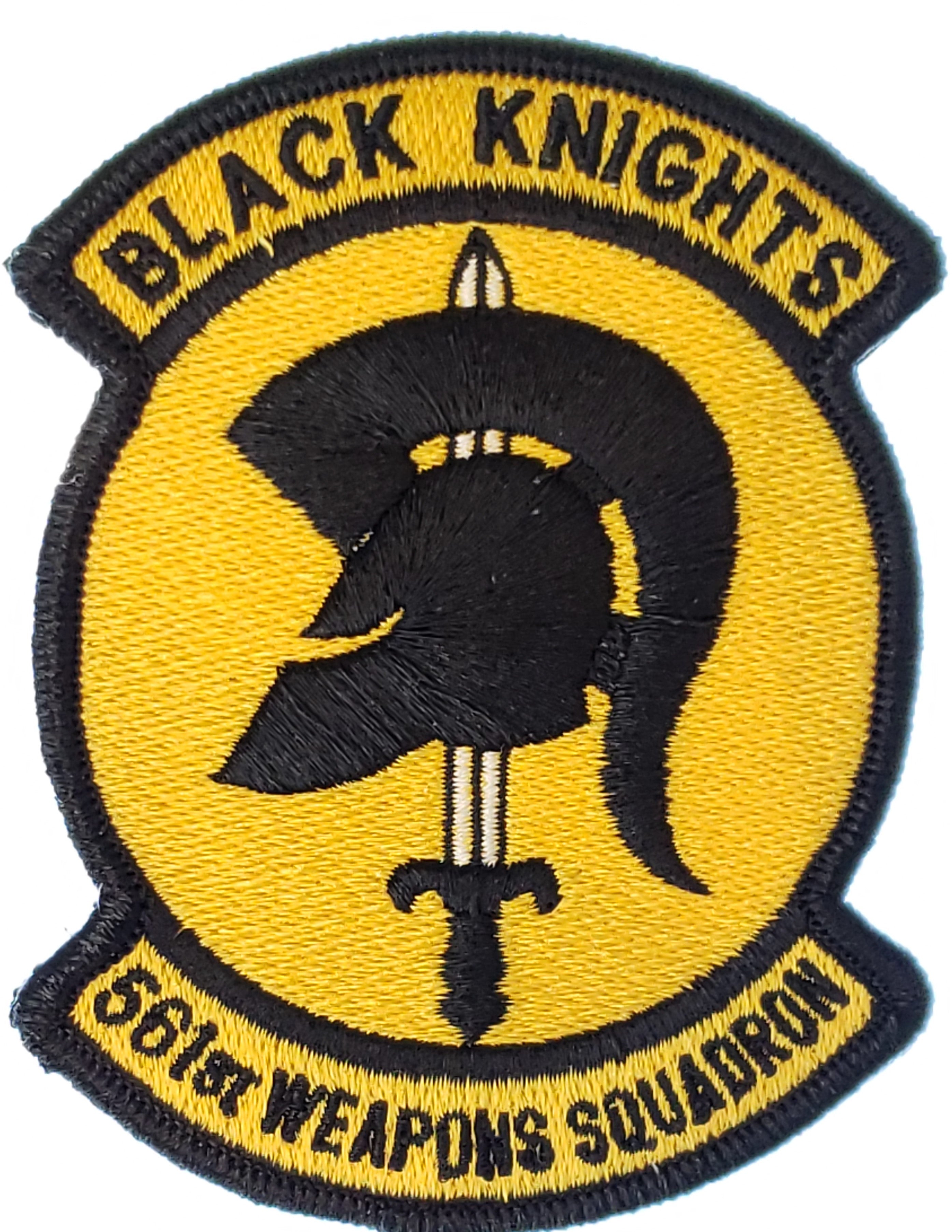 561 Black Knights Patch