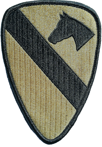 1st Cavalry Division Patch - OCP