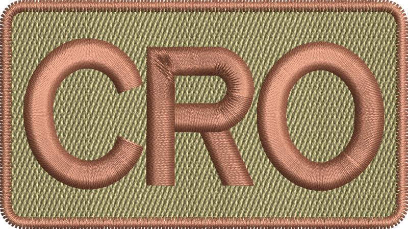 CRO - Duty Identifier Patch