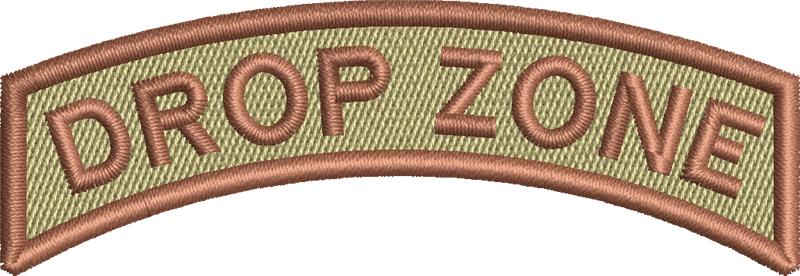 Air Force Rocker Tab Drop Zone - Rocker Tab