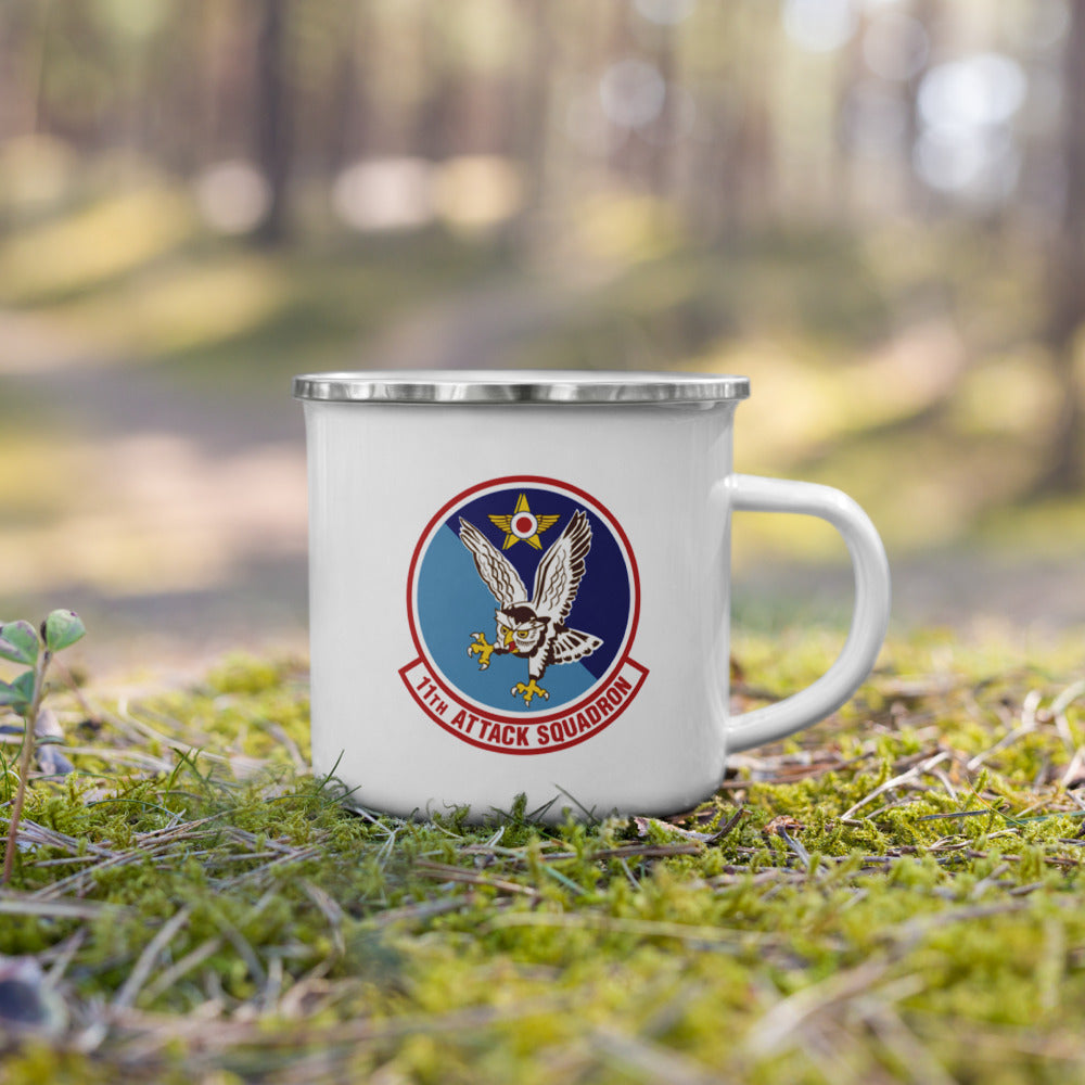 11th Attack Squadron - Enamel Mug