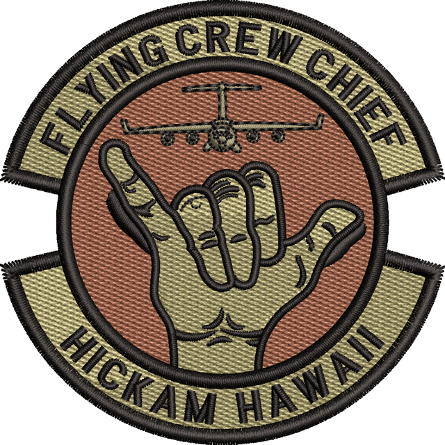 Flying Crew Chief - Hickam Hawaii