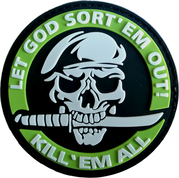 Let God Sortem Out - Green - PVC