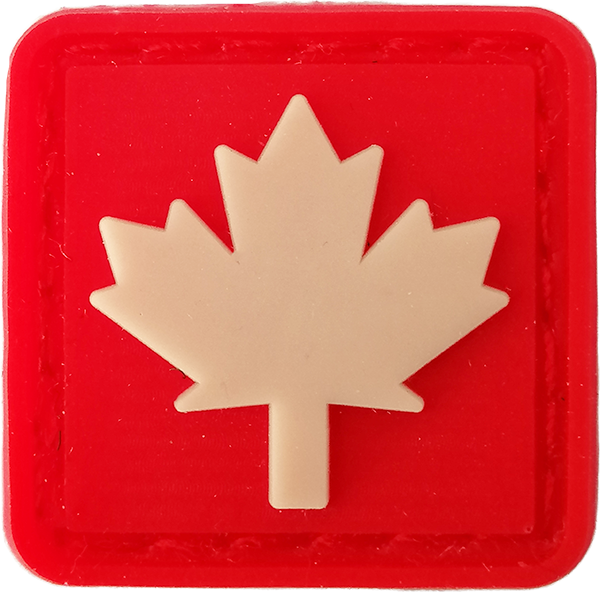 Maple Leaf - Cat Eye Tab - Red PVC