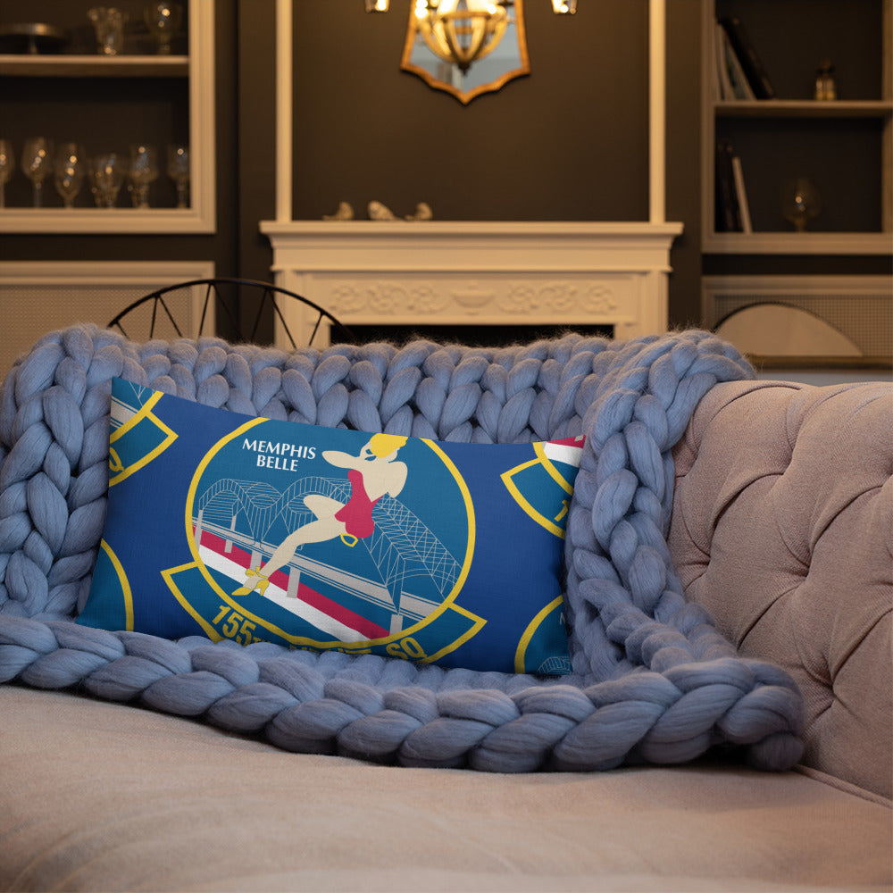 155th Airlift Squadron Premium Pillow