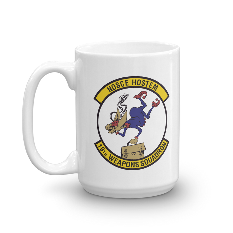 19th Weapons Squadron Coffee Mug - Reaper Patches