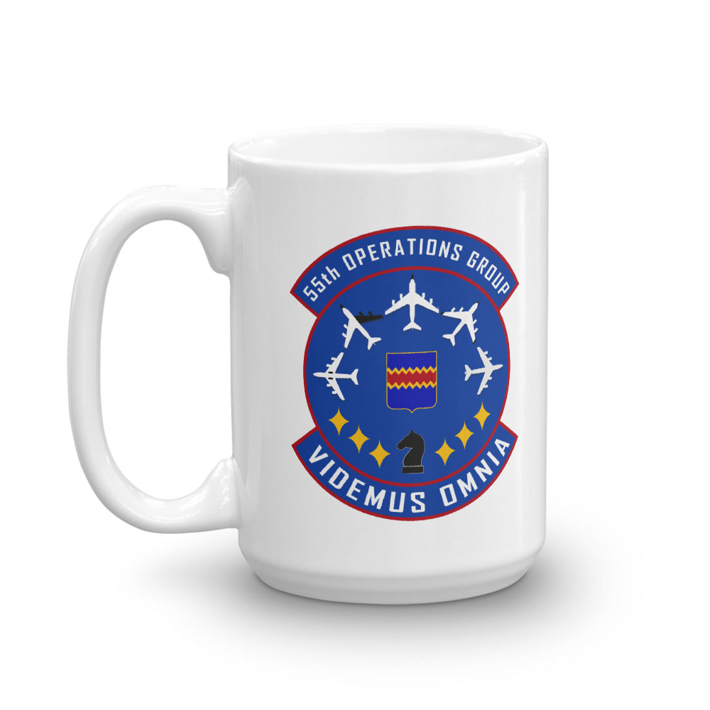 55th Operations Group CoffeeMug - Reaper Patches