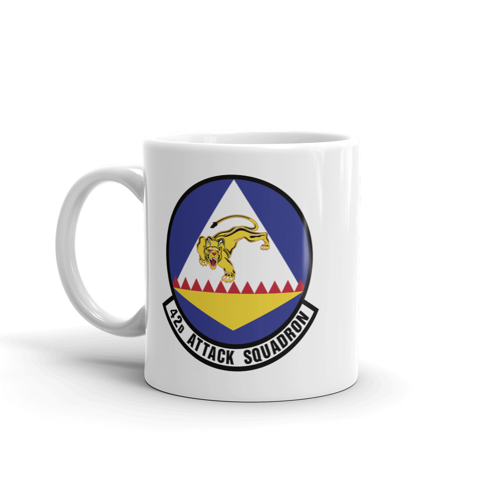 42d Attack Squadron Mug - Reaper Patches