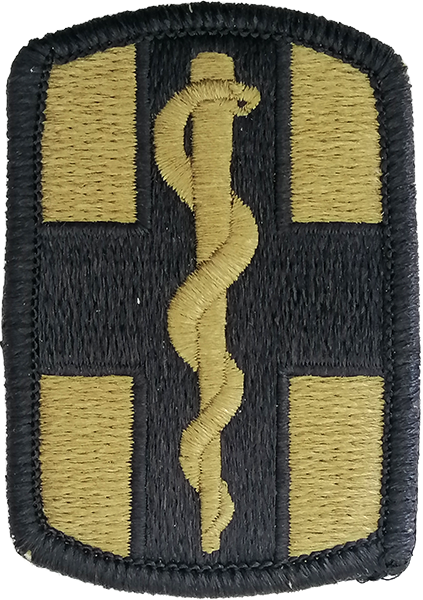 1st Medical Brigade OCP Patch with Fastener