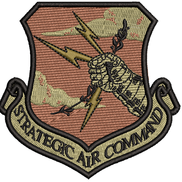 Sac Shield Pin Strategic Air Command Logo 390th Strategic Missile Wing Eighth Air