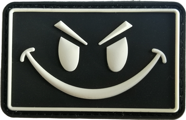 Smiley Face - Glow in the Dark PVC